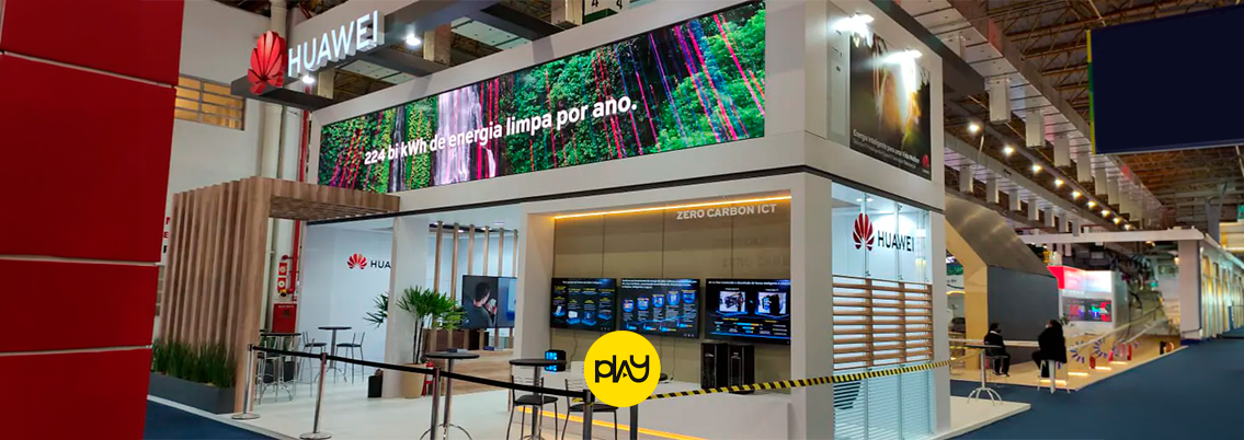 locação de recursos audiovisuais para feiras e exposições