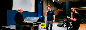 aluguel de som profissional para eventos corporativos